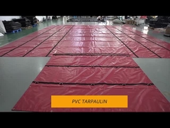 650GSM 20*20 1000D PVC Tarpaulin For Truck Covers Tarp System