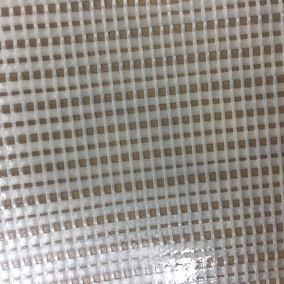 Clear PVC Mesh Fabric Tarpaulin Clear White Transparent Fabric